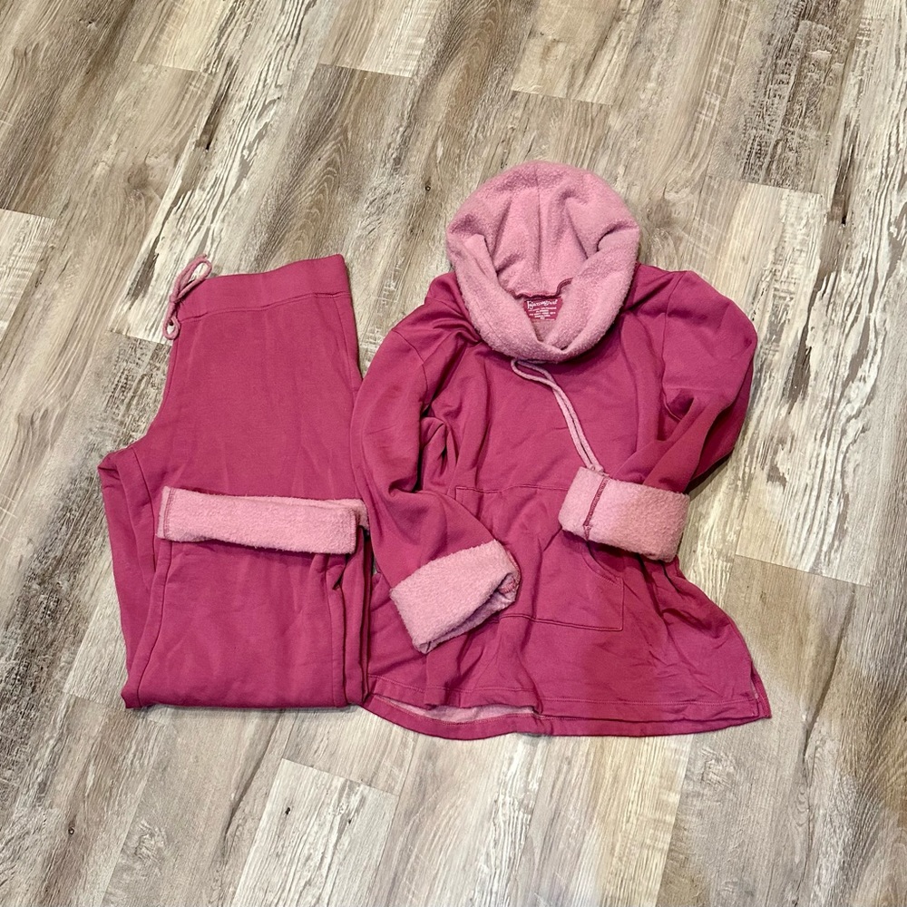 Pajamagram Raspberry Super Soft Pajamas Medium - image 1